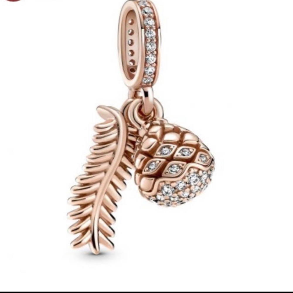 100% Authentic Pandora Acorn Charm